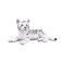 Figure Konik "White Tigeron (lying)"