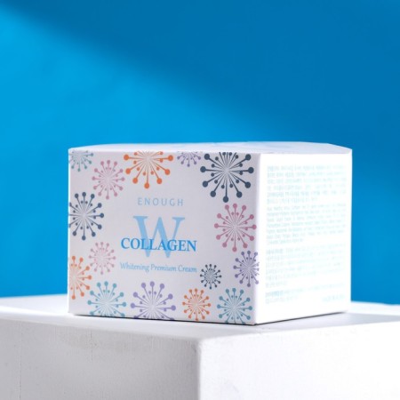 Facial cream with collagen Enough W Collagen Whitening Premium Cream, 50 g-3