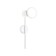 Lamp wall -mounted LED Ambrella Light, Linetech, FL5191, LED, 9 W, 675LUM, 3000K, white sand color