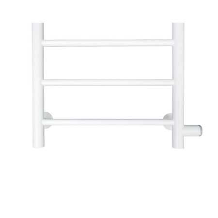 Water towel "Sanprise" Aurora P5, 400x600 mm, side connector., White matte-2