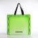 Bag without fastening, green color