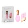 Cliter Vibrator, 10 modes, remote control, pink