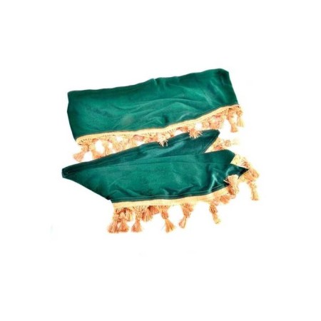 Lambraquen windshield with SkyWay curtains, 140cm/46x60cm, Green, S01203029-1