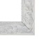 Frame for paintings (mirrors) 60 x 80 x 4 cm, tree "Versailles", white-silver