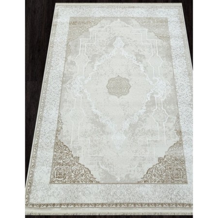Rectangular carpet Durkar Rubi, size 200x290 cm, Cream/White color-1