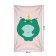 Decorative panel with photo printing "Satisfied frog", vertical, size 100x150 cm