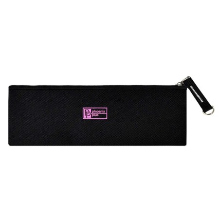 Penal soft, 1 department, 60 x 195 mm, flat, Phoenix "Game Over Chups" Black 59453-2