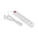 Extension cord Standard 5 nests, 3m, 3x1.0mm², s/s, with a switch, 2 USB, white Rexant