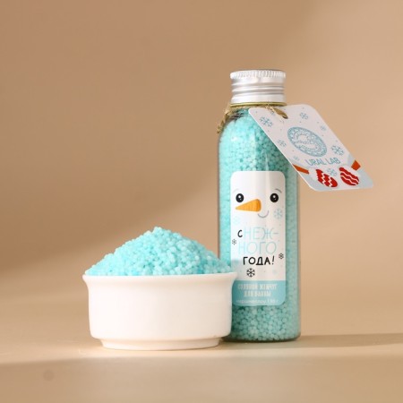 New Year. Bath pearls, 85 g, aroma of marshmallow