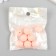 Busina Silicon "Round with a beam" Light pink d = 1.5 cm