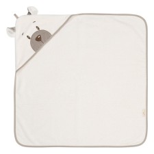 Tainted corner towel, size 80x80 cm
