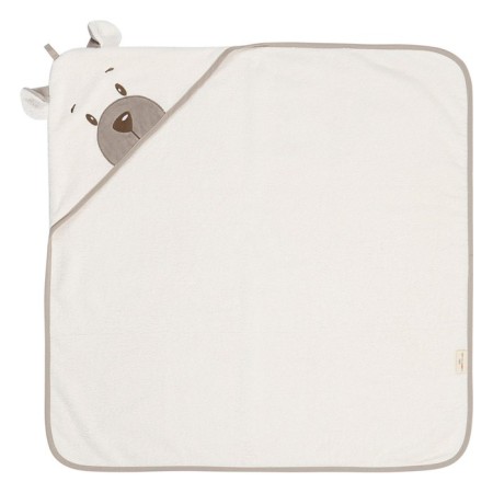 Tainted corner towel, size 80x80 cm