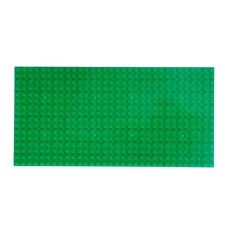Parish plate for designer, 25.5 × 12.5 cm, green color