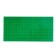 Parish plate for designer, 25.5 × 12.5 cm, green color