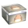 Ceiling light Feron HL367, IP44, GX53, 12 W, 110x110x75 mm, color gold
