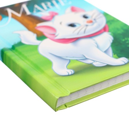 Notepad A7 "Marie", 64 sheets, in a solid cover, cats aristocrats-1