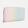 Women's wallet with lightning, the color of the yellow-blue