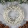 Garland “thread” 20 m, IP20, transparent thread, 200 LED, yellow glow, 8 modes, 220 V