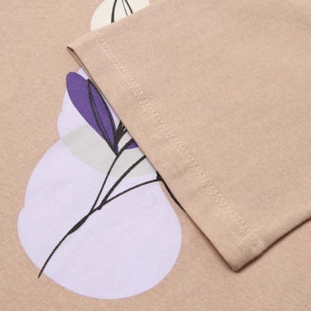 Female T-shirt, beige color, rr 54-2