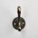 Hook furniture tundra TKD019, two -rod, bronze color