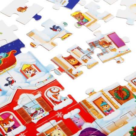 Puzzle “Find and show. New Year came ", 88 details-2