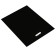 Polyethylene package with a cut handle, black, 40 x 50 cm, 60 μm