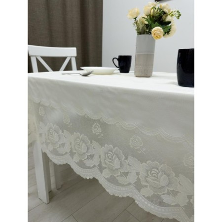 The tablespoon "Openwork" Queen Rose, 152 x 228 cm, 10 pcs in the roll, Sepia-4
