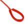 Aquarium net 7.5 cm, red