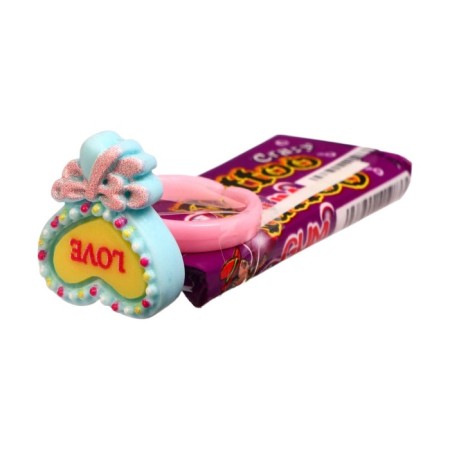Chewing gum "Crazy Tattoo" with a ringlet, 2.6 g * 36pcs-32