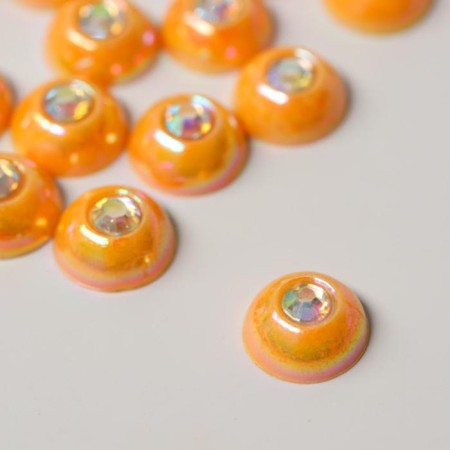 Decor for creativity Plastic "Half -Pesterpower with Karamel Straza" set 40 pcs 1x1x0.5 cm