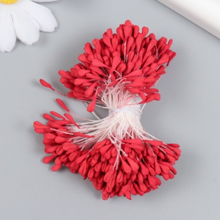 Stream for flowers "red" set 360 pcs length 6 cm