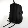 School backpack on lightning, 3 pockets, black color