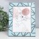 Photo frame plastic 13x18 cm "Chaos. Direct lines" Blue 21x16 cm
