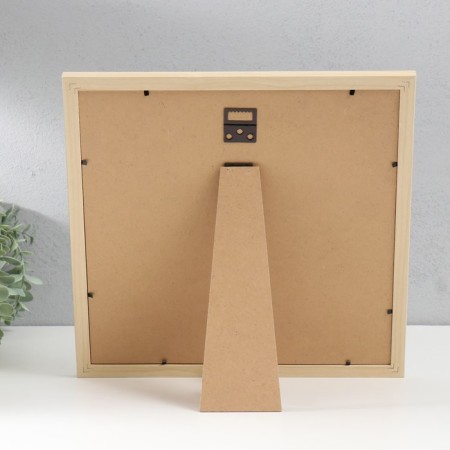 Photo frame MDF "Ellis" 30x30 cm, with a paspartm, natural 76719-3