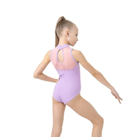 A swimsuit for gymnastics and dancing Grace Dance, p. 38, lilac color-2