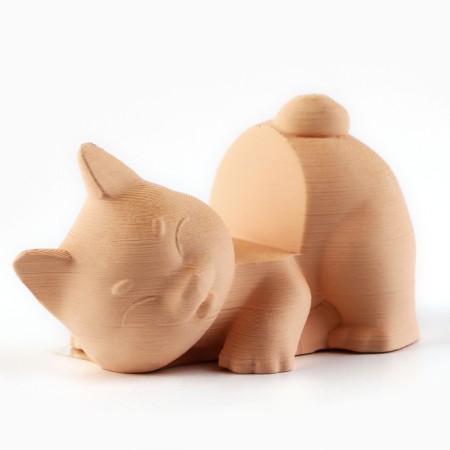 The stand for the phone "Corgi", orange, 6.5 x 5 cm.-3