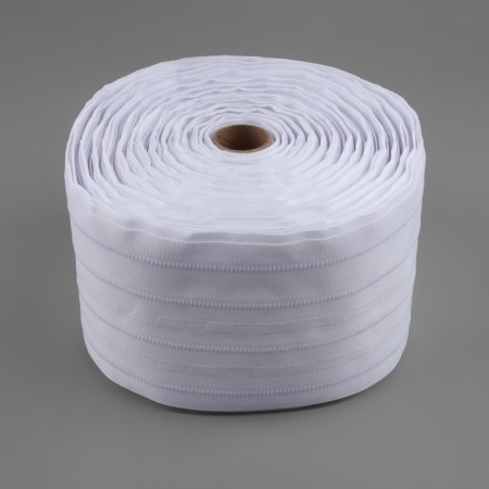 The curtain tape is classic, matte, 10 cm, 50 ± 1 m, white color-5