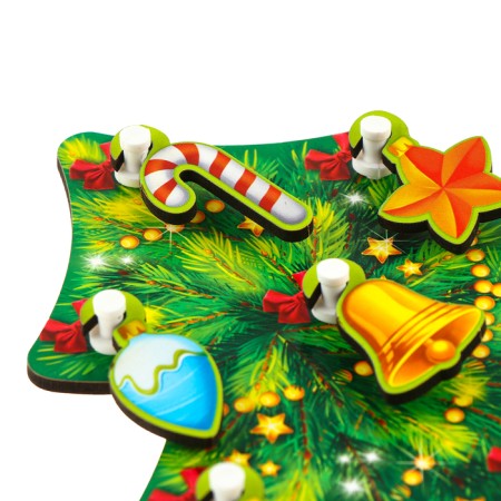 New Year's developing toy "New Year! Christmas tree ", 15 x 20 cm-6