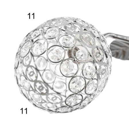 Roxanne chandelier 2he27 40W chrome 48x26x27 cm Bayerlux-5