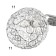 Roxanne chandelier 2he27 40W chrome 48x26x27 cm Bayerlux