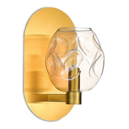 Sconces st. SL1188.301.01. Idesia. 1x40 W, E14, 17x30 cm, brass color
