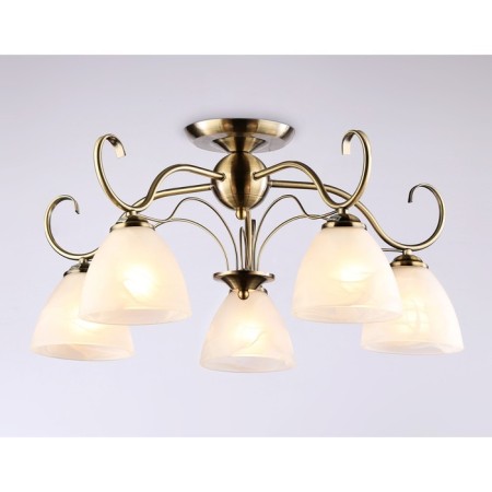 Ceiling chandelier Ambrella Light, Traditional, TR3046, 5HE27, Bronze Color