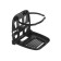 Cup holder in a car, folding, black