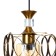 Bayerlux lamp "Infinity" E27 40W gold 15.5x15.5x18-118 cm