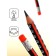 Chernographic pencil with an eraser, the NV body is triangular sharpened, in a tube, mix
