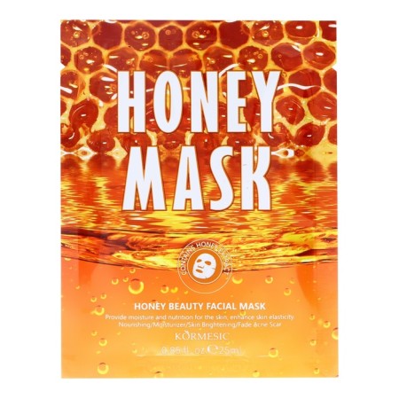 Fabric face mask with honey, moisturizing