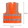 The vest is a signal, reflective, orange, 3 class, size L, 66 × 56 cm, 60g/m2