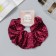 Hair gum "Orbit" style shine, 15 cm, red
