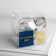 Christmas ball "spruce branch", batteries, 1 LED, glow warm white