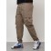 Cargo jeans men, size 44, beige color